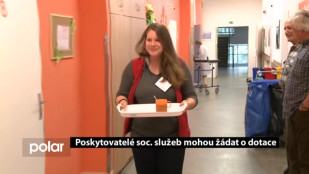 Poskytovatelé soc. služeb mohou žádat o dotace