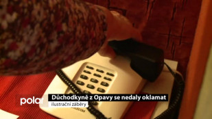 Důchodkyně z Opavy se nedaly oklamat