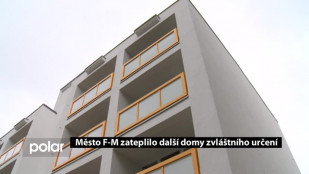 Město F-M zateplilo další domy zvláštního určení