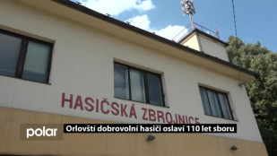 Orlovští dobrovolní hasiči oslaví 110 let sboru