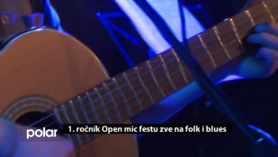 1. ročník Open mic festu zve na folk i blues