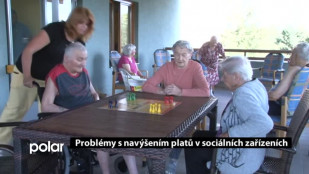 Problémy s navýšením platů v sociálních zařízeních