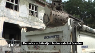 Demolice zchátralých budov zabrání úrazům