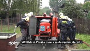 SDH Orlová-Poruba získal v soutěži pohár starosty