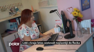 Lidé z kraje letos cestovali nejčastěji do Řecka