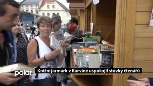 Knižní jarmark v Karviné uspokojil stovky čtenářů