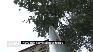 Nový Jičín nasvěcují nové lampy