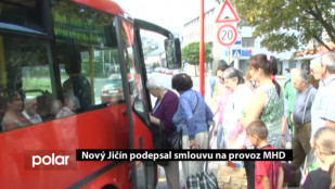 Nový Jičín podepsal smlouvu na provoz MHD