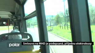 Smlouva na MHD je podepsaná, přijedou elektrobusy