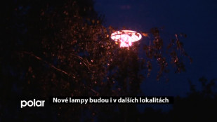 Nové lampy budou i v dalších lokalitách