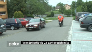 Ve městě přibylo 23 parkovacích míst