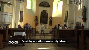 Památky se o víkendu otevřely lidem