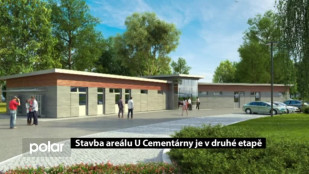 Stavba areálu U Cementárny v Ostravě je v druhé etapě