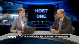 Ve F-M probíhají práce na dopravním podniku