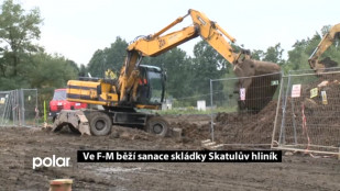 Ve F-M běží sanace skládky Skatulův hliník