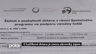 O kotlíkové dotace je znovu obrovský zájem