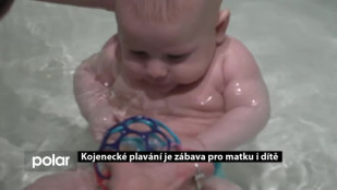 Kojenecké plavání je zábava pro matku i dítě