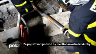 Za pojišťovací podvod by měl Boban odsedět 4 roky