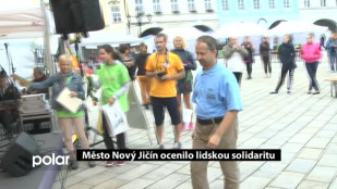 Město Nový Jičín ocenilo lidskou solidaritu