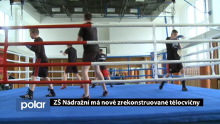 ZŠ Nádražní v Ostravě má nově zrekonstruované tělocvičny