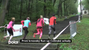 První krnovský Run-up Cvilínské schody