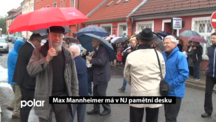 Max Mannheimer má v NJ pamětní desku