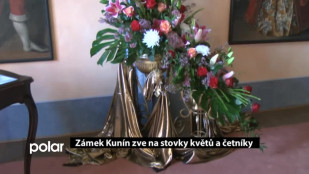 Zámek Kunín zve na stovky květů a četníky