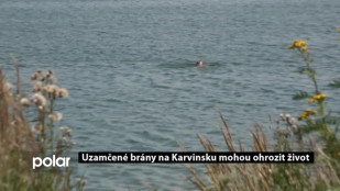 Uzamčené brány na Karvinsku mohou ohrozit život