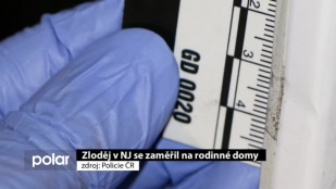 Zloděj v NJ se zaměřil na rodinné domy