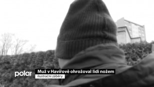 Muž v Havířově ohrožoval lidi nožem