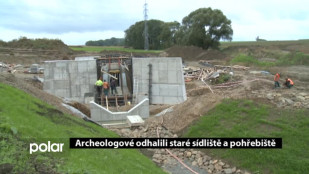 Archeologové odhalili staré sídliště a pohřebiště