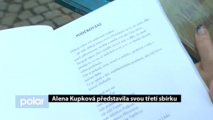 Alena Kupková představila svou třetí sbírku