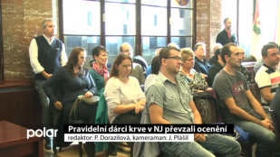 Pravidelní dárci krve v NJ převzali ocenění