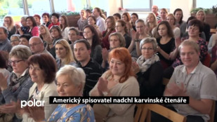 Americký spisovatel nadchl karvinské čtenáře