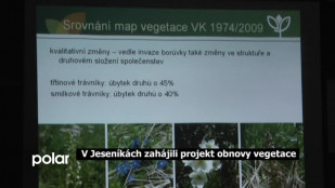 V Jeseníkách zahájili projekt obnovy vegetace - rozšířená verze