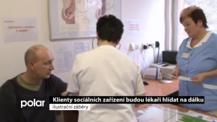 Klienty sociálních zařízení budou lékaři hlídat na dálku