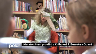 Maraton čtení pro děti v Knihovně P. Bezruče v Opavě