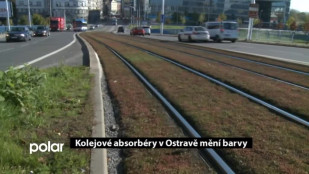 DOPRAVNÍ REVUE: Kolejové absorbéry v Ostravě mění barvy