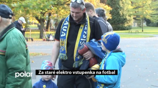 Za staré elektro vstupenka na fotbal