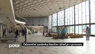 Železniční zastávka Havířov střed je v provozu