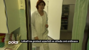 Lékaři na protest uzavřeli ve středu své ordinace