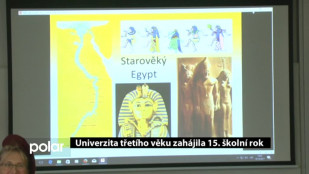 Univerzita třetího věku zahájila 15. školní rok