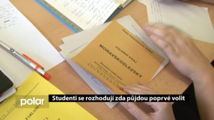 Studenti se rozhodují, zda půjdou poprvé volit