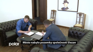 Frýdek-Místek nabyl pozemky společnosti Slezan