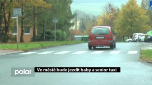 Ve městě bude jezdit baby a senior taxi