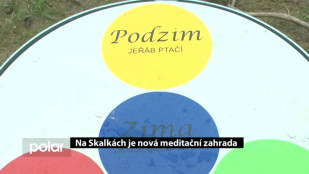 Na Skalkách je nová meditační zahrada