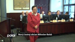 Nový čestný občan Miloslav Baláš