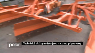 Technické služby F-M jsou na zimu připraveny