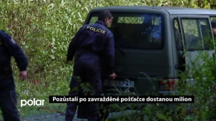 Pozůstalí po zavražděné pošťačce dostanou milion