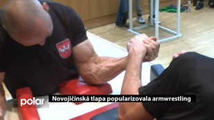 Novojičínská tlapa popularizovala armwrestling